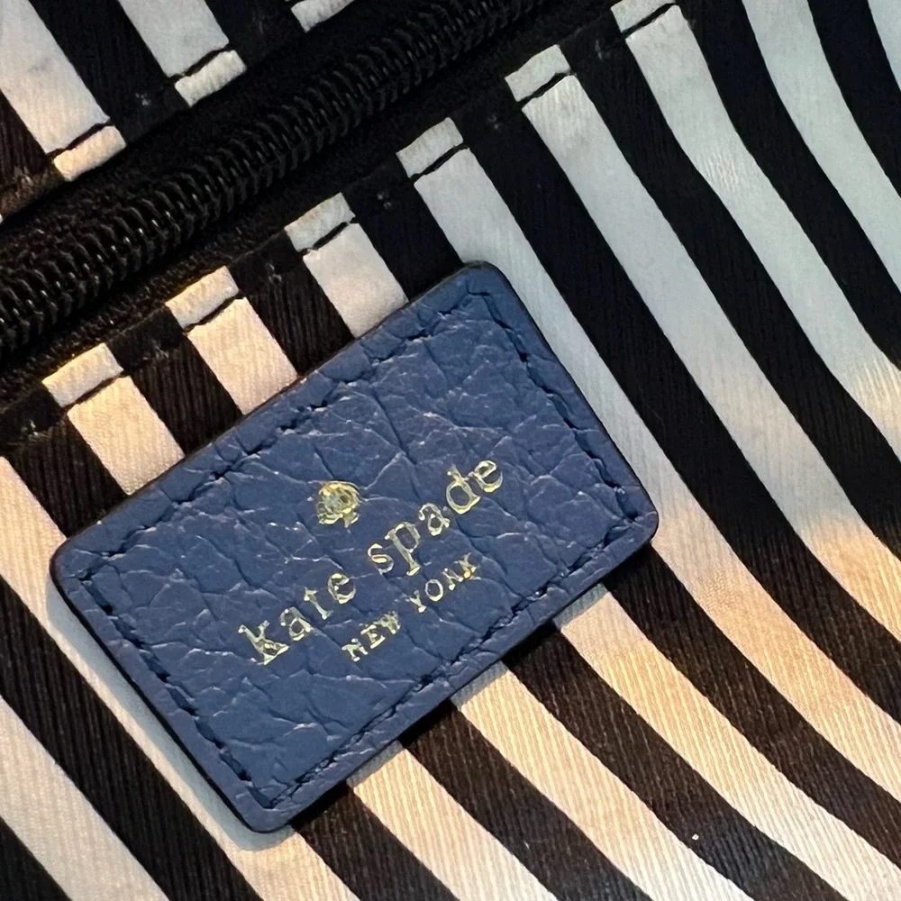 Kate Spade Blue Leather Women's Bag